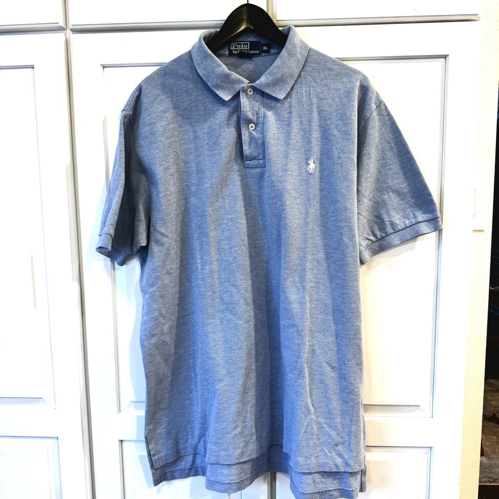Polo‎ Ralph Lauren Classic Blue Polo Shirt. Size Xl